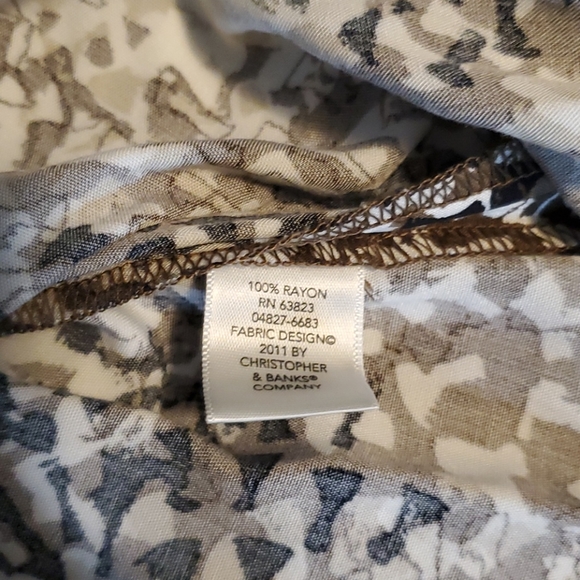 Christopher & Banks Midi Skirt Flared NWT - Picture 7 of 9